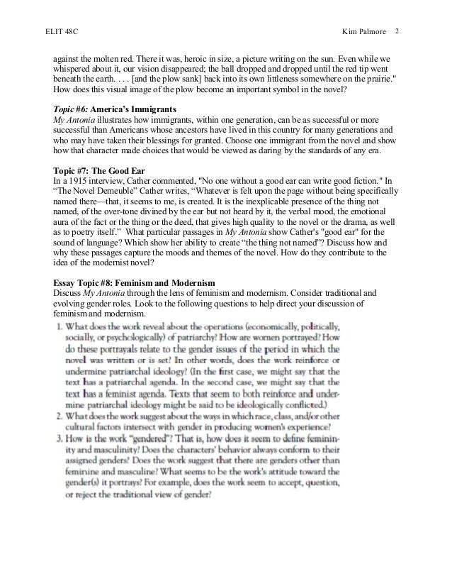 my antonia essay from childhood to adulthood